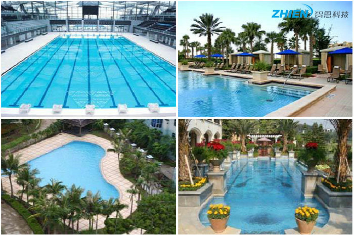 空气能泳池热泵:15HP顶出风-亿万28厂家