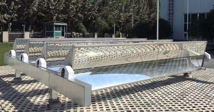 小型槽式太阳能集热器模块